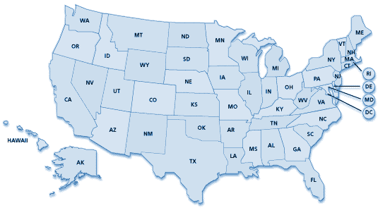 Daily FSBO Leads Map of the United States